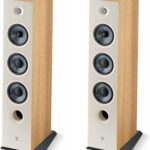 Focal Chora 826-D Dolby Atmos Home Cinema Floor Standing Speakers – Light Wood (Pair)