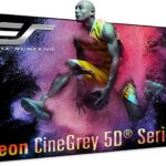 Elite Screens Aeon CineGrey 5D Series, 128-Inch ALR Projector Screen 16:9, Edge-Free Fixed Frame, Ceiling & Ambient Light Rejecting, for Home Theater & Movies, AR128DHD5
