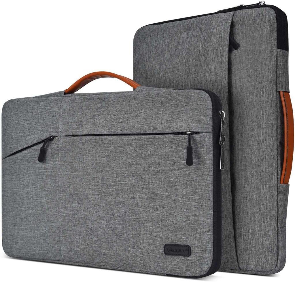 17.3 inch Laptop Sleeve Case for HP 17.3 Laptop, Pavilion 17, Envy 17, PROBOOK 17, Dell Inspiron 17, Lenovo Ideapad 17.3, Acer Aspire 17, ASUS VivoBook 17 Waterpoof Bag, Space Grey