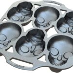 Lodge Cast Iron Skull Mini Cake Pan