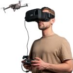 1 | Patented Unibody Lens FPV Goggles | Immersive VR Headset for DJI & GPS Drones