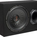 JBL SUBBP12AM – 12” amplified 12” Subwoofer with Sub Level Control, Black