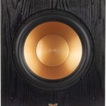 Klipsch Synergy Black Label Sub-100 10” Front-Firing Subwoofer with 150 Watts of continuous power, 300 watts of Dynamic Power, and All-Digital Amplifier for Powerful Home Theater Bass