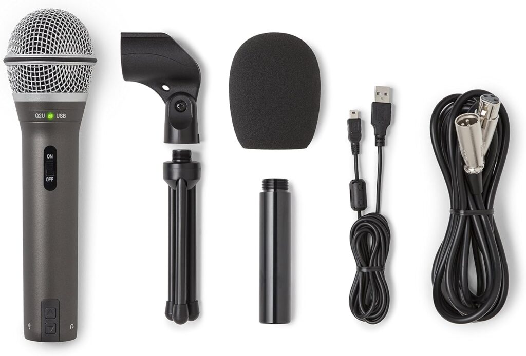 SAMSON Q2U Dynamic USB/XLR Microphone