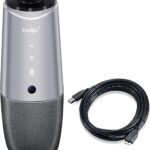 PANA 360 Camera, 4K Webcam for PC, All-in-One Conference Room Camera System, Microphones & Speaker, AI Speaker Tracking, Hybrid Meeting for Teams, Zoom, Plug and Play 10ft USB Cable