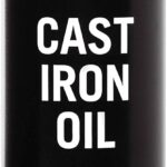 CARON & DOUCET – Cast Iron Seasoning & Cleaning Oil | 100% Plant-Based & Food Grade! | Best for Seasoning, Restoring, Curing and Care (8oz)