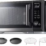TOSHIBA Countertop Microwave Oven Air Fryer Combo, Inverter, Convection, Broil, Speedy Combi, Even Defrost, Humidity Sensor, Mute Function, 27 Auto Menu&47 Recipes, 1.0 cu.ft/30QT, 1000W