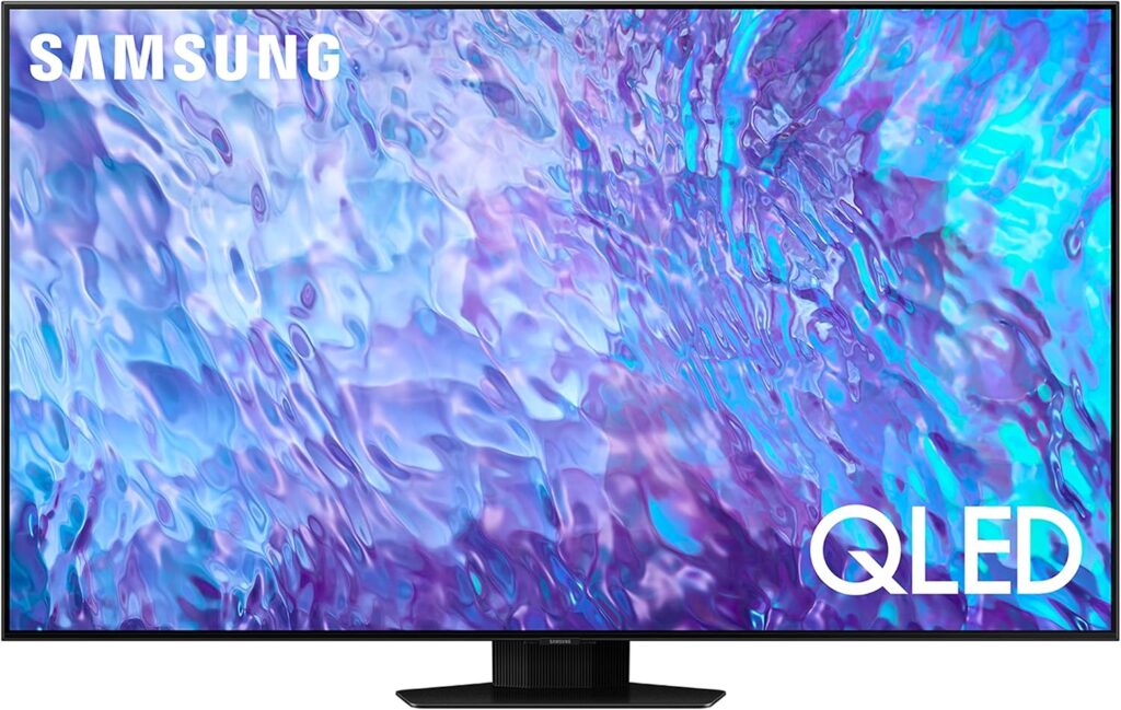 SAMSUNG 65-Inch Class QLED 4K Q80C Series Quantum HDR+, Dolby Atmos Object Tracking Sound Lite, Direct Full Array, Q-Symphony 3.0, Gaming Hub, Smart TV with Alexa Built-in (QN65Q80C, 2023 Model)
