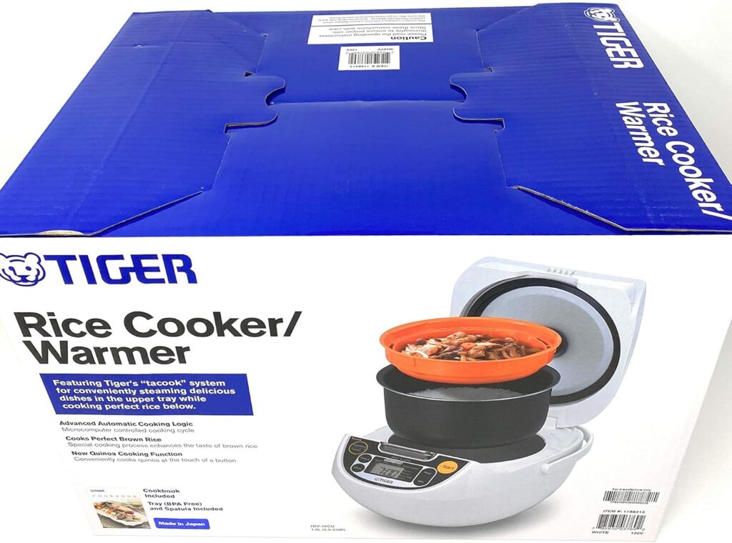 Tiger 5.5-Cup Micom Rice Cooker & Warmer & Steamer