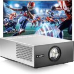 XIDU Portable Projector with WIFI and Bluetooth [Metal Housing/2000ANSI/UHD Native 1080P/Wireless Casting/Electric Focus/Auto Keystone] 4K Outdoor Movie Projector for Home,TV stick,iOS,Android,Laptop