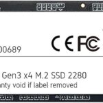 Patriot P300 M.2 PCIe Gen 3 x4 256GB Low-Power Consumption SSD