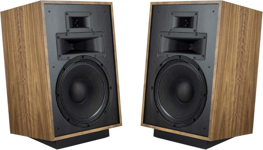 Klipsch Heritage Series Heresy IV Floorstanding Speaker Pair in American Walnut