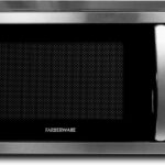 Farberware 1.1 Cu. Ft. Countertop Microwave Oven – 1000 Watts Power, Auto Cook Settings, Defrost, Easy Clean and Child Safety Lock-Stainless, Stainless Steel