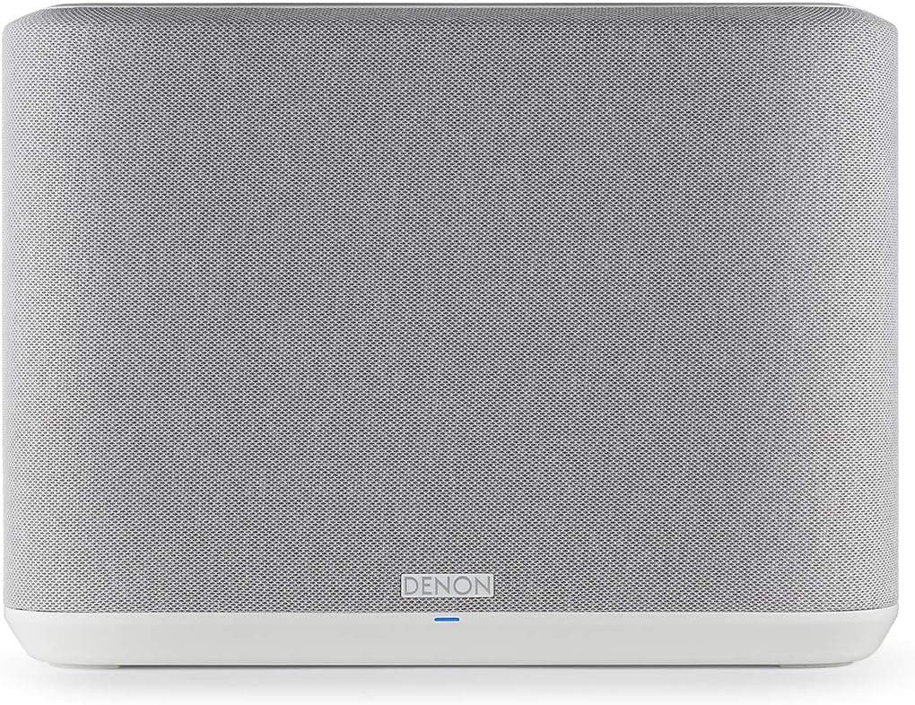 Denon Home 250 White Built in Heos Wireless Bluetooth Speaker with an Additional 1 Year Extended Amber Protection (2020)