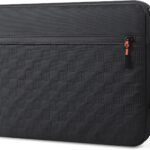 DOMISO 14 Inch Laptop Case Sleeve, Waterproof & Shockproof Protective Cover with Handle, Fits Most 14” Laptops Like MacBook Pro, Dell XPS, HP-,Black