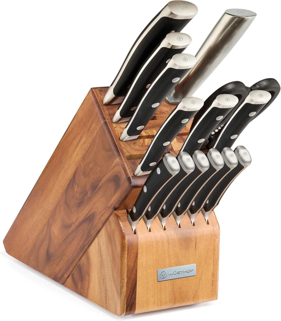 WÜSTHOF Classic IKON 15-Piece Knife Block Set