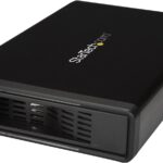 StarTech.com 3.5″ External SATA Hard Drive Enclosure – Trayless eSATA / USB 3.0 Hard Drive Enclosure with UASP (S351BMU33ET)
