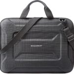 BAGSMART 15.6-16 inch Laptop Computer Case with Strap,Shockproof Waterproof Laptop Bag with Sturdy Handle,Carrying Laptop Sleeve for 15″ Dell,HP,MacBook Pros,Black