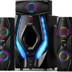 Bobtot Home Theater Systems Surround Sound Speakers – 1200 Watts 10 inch Subwoofer 5.1/2.1 Channel Audio Stereo System with HDMI ARC Optical Bluetooth Input for 4K TV Ultra HD AV DVD FM Radio USB