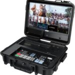 Osee GoStream Duet Kit All in One Pro Live Streaming Multi-Camera Video Mixer Switcher Recorder Player Kit 4 HDMI&SDI in USB-C I/O with 14 Inch Monitor Built-in DC-to-Type C Cable NDI(Free Activated)