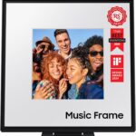 SAMSUNG LS60D Music Frame Smart Speaker with Dolby Atmos Audio, Q-Symphony, Customizable Design, Wide Range Sound, Wireless Wi-Fi and Bluetooth Music Streaming, HW-LS60D/ZA