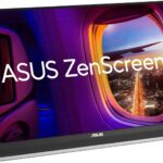 ASUS ZenScreen 27” 1440P Transportable Monitor (MB27ACF) – QHD (2560 x 1440), IPS, 100Hz, USB-C PD 70W, Speakers, Carrying Handle, Kickstand, C-clamp, Sub-woofer, 2.1 Channel Audio, 3 yr Warranty