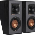 Klipsch R-41SA Powerful Detailed Home Speaker Set of 2 Black