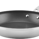 KitchenAid 71010 3-Ply Base Brushed Stainless Steel Nonstick Frying Pan/Fry Pan/Skillet, 12 Inch