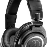 Audio-Technica ATH-M50xBT2 Wireless Over-Ear Headphones, Black