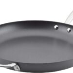 Rachael Ray 80089 Professional Hard Anodized Nonstick Frying/Fry Pan/Skillet with Helper Handle, 14 Inch – Gray