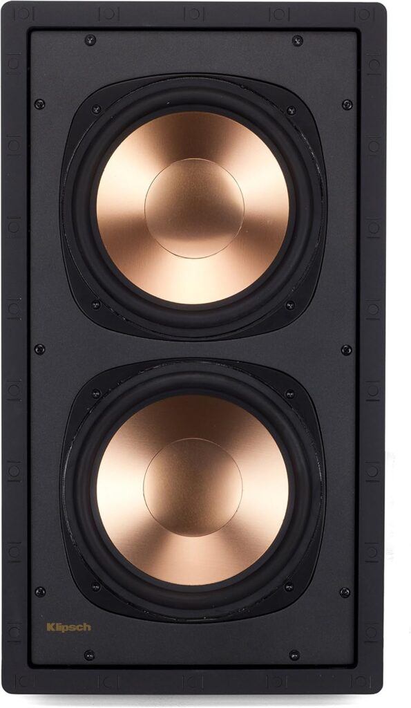 Klipsch RW-5802 II IW SUB In-Wall Speaker – White (Each)