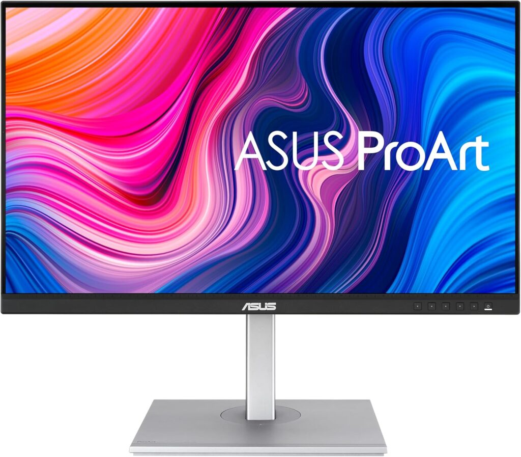 ASUS ProArt Display PA279CV 27” 4K HDR UHD (3840 x 2160) Monitor, IPS, 100% sRGB/Rec. 709, ΔE < 2, USB-C DisplayPort HDMI USB hub, Calman Verified, Compatible With Laptop & Mac Monitor,BLACK
