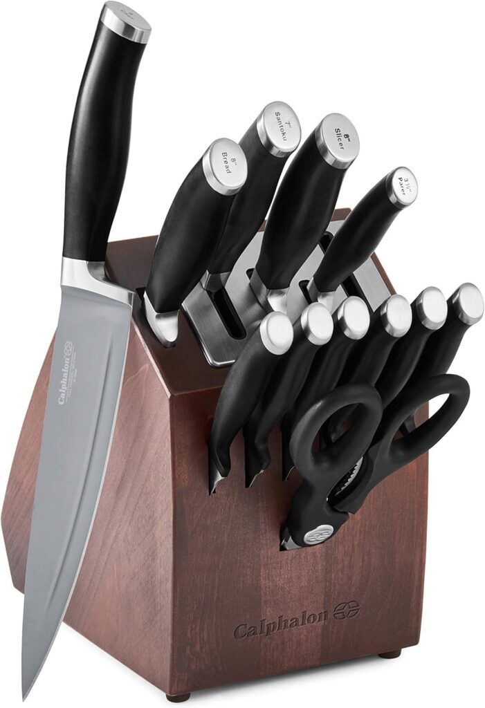 Calphalon Contemporary SharpIN Nonstick 13 Piece Cutlery Set
