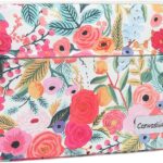 Canvaslove Floral Pattern Laptop Sleeve Case Cover with Pocket for MacBook Pro 14 inch and 14 inch-14.4 inch HP, Lenovo, Dell, ASUS, Acer Notebook Computer