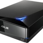 ASUS Powerful Blu-ray Drive with 16x Writing Speed and USB 3.0 for Both Mac/PC Optical Drive BW-16D1X-U