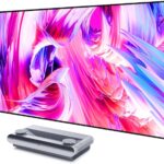 JMGO Ambient Light Rejecting 100 inch ALR Projector Screen for Ultra Short Throw(UST) Projector, Home Theater, 4K UHD, 3D Active