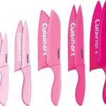 Cuisinart 10pc Ceramic Coated Color Knife Set – Pink for BCRF, C55-10PCPK