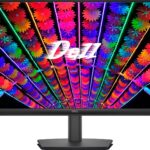 Dell E24 Series Monitor – 24 inch IPS LED FHD 100Hz – AMD FreeSync – VESA, 16:9 Monitor, Response Time, Low Blue Light, Flicker Free, Anti-Glare, 1 x DisplayPort, 1 x HDMI, 1 x VGA, Black