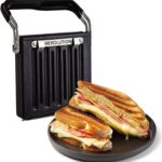Revolution Toastie Press (Works With All Toasters) Conveniently Toast Delicious Grilled Cheeses, Quesadillas, and Paninis in Your Toaster