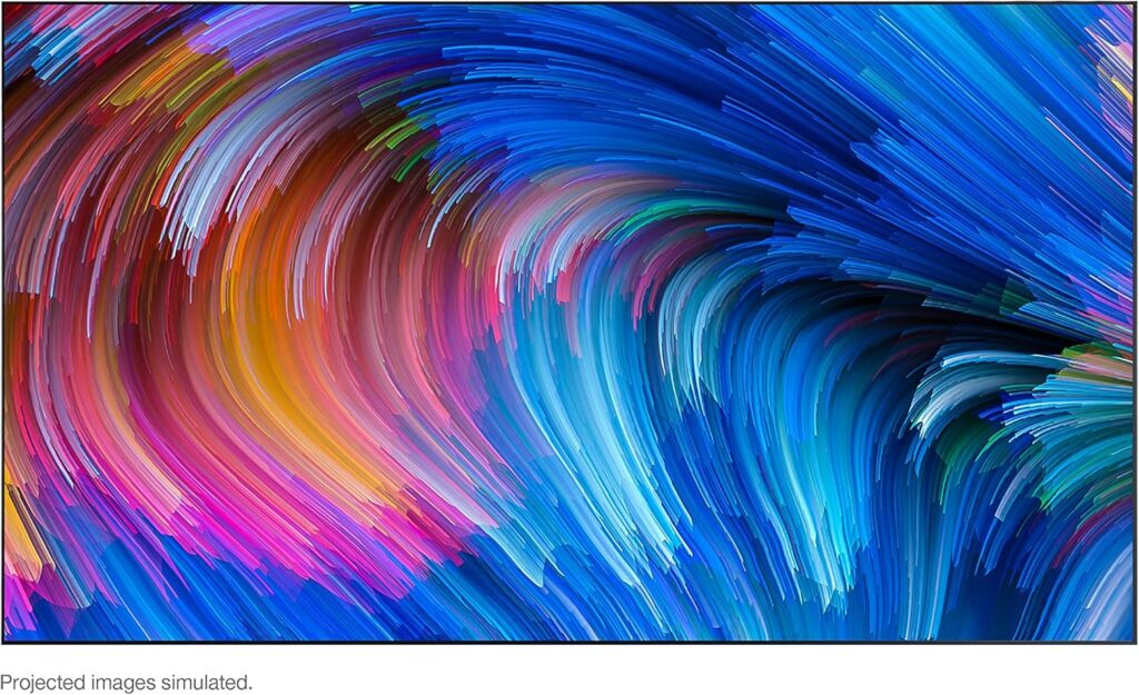 Epson SilverFlex Ultra 120-Inch Ambient Light Rejecting Super Mega Screen for Ultra Short-Throw Projectors