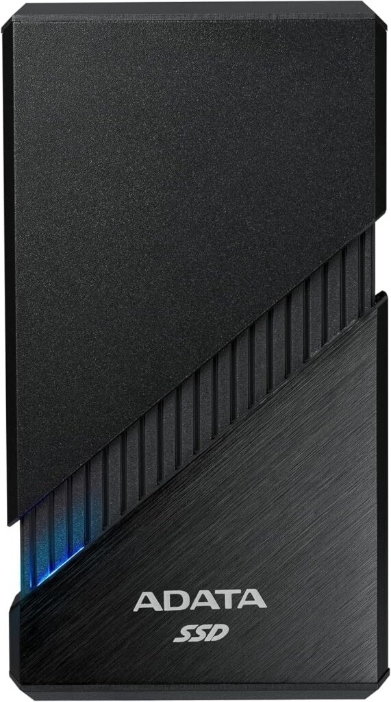 ADATA SE920 Portable SSD, 2TB External Solid State Drive, Speeds Up to 3,800MB/s, USB4 40Gbps Type C SSD for Gaming, Compatible with USB 3.2/2.0