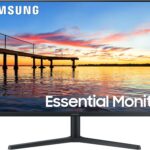 SAMSUNG 32-Inch Flat Computer Monitor, 75Hz, Borderless Display, AMD FreeSync, Game Mode, Advanced Eye Care, HDMI and DisplayPort, LS32B304NWNXGO, 2024