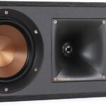 Klipsch R-52C Powerful Detailed Center Channel Home Speaker – Black