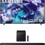 SAMSUNG QN75QN900FFXZA 75 Inch Neo Quantum HDR 8K Pro QLED Smart TV with a HW-Q800F Q Series Soundbar 5.1.2 Ch Subwoofer (2025)
