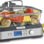 Cuisinart STM-1000 Digital Cook Fresh Digital Glass Steamer, Stainless Steel