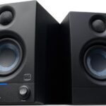 PreSonus Eris 3.5 Studio Monitors, Pair — Powered, Active Monitor Speakers for Near Field Music Production, Desktop Computer, Hi-Fi Audio