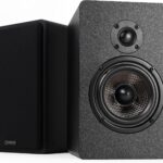 Micca MB42X G2 Passive Bookshelf Speakers for Home Theater Surround Sound, Stereo, and Passive Near Field Monitor, 2-Way (Black, Pair)