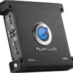 Planet Audio AC1200.4 Anarchy Series 4 Channel Class A/B Car Amplifier – 1200 High Output, High/Low Pass Crossover, Hook Up to Subwoofer for Bass