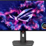 ASUS ROG Strix 27” 1440P OLED Gaming Monitor (XG27AQDMG) – QHD, Glossy OLED, 240Hz, 0.03ms, Custom Heatsink, Anti-flicker,Uniform Brightness, G-SYNC Compatible, 99% DCI-P3, DisplayWidget, 3yr warranty