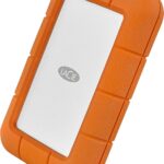 LaCie Rugged Thunderbolt USB-C 4TB External Hard Drive Portable HDD – USB 3.0 compatible, Drop Shock Dust Water Resistant, Mac and PC Computer Desktop Workstation Laptop, 1 Mo Adobe CC (STFS4000800)